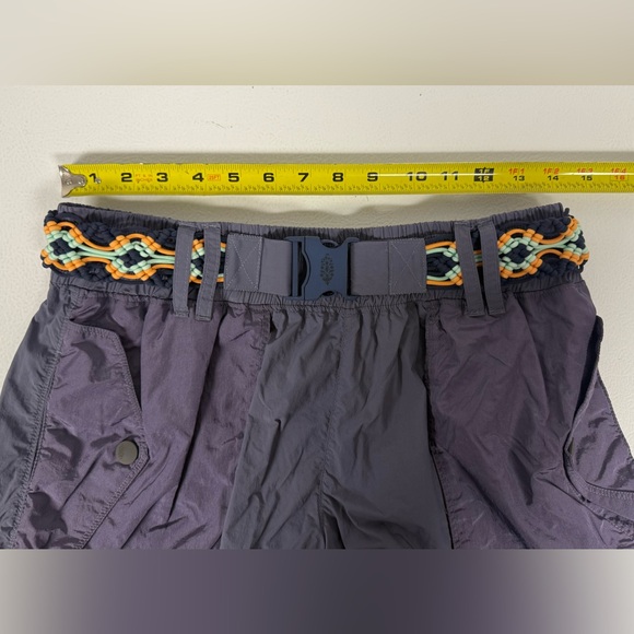 Free People Movement FP Go The Distance Shorts Purple Macrame Hike Women Small - Picture 4 of 9